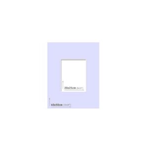 AP Passpartout 40x50 (20x25) Lila