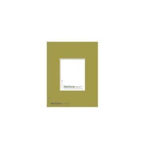 AP Passpartout 40x50 (20x25) Verde