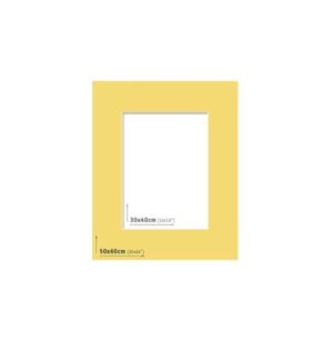 AP Passpartout 50x60 (30x40) Amarillo