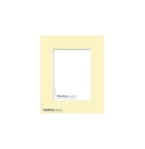 AP Passpartout 50x60 (30x40) Marfil
