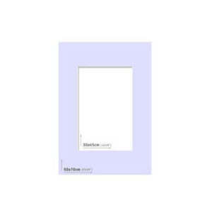 AP Passpartout 50x70 (30x45) Azul