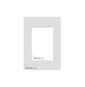AP Passpartout 50x70 (30x45) Gris Claro