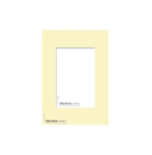 AP Passpartout 50x70 (30x45) Marfil