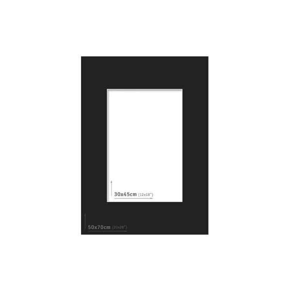 AP Passpartout 50x70 (30x45) Negro