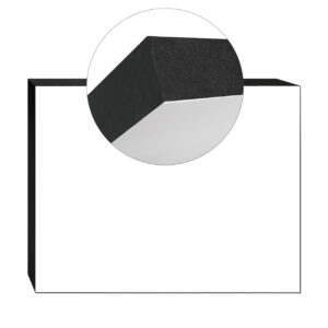 AP Light-Panel   15x20 19mm adhesivado Canto Negro