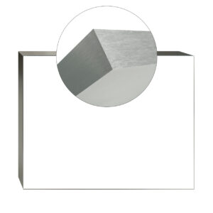 AP Light-Panel   70x70 19mm adhesivado Canto Plata