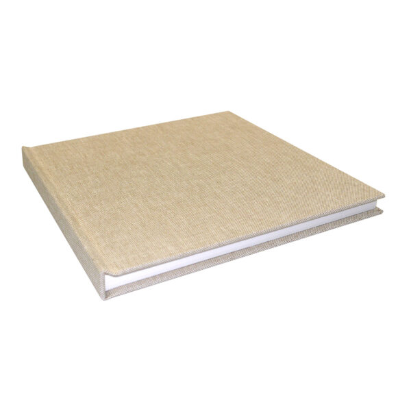 AP TexBook Álbum de Pegar 29x29 cm Tela Lino con 20 páginas blancas