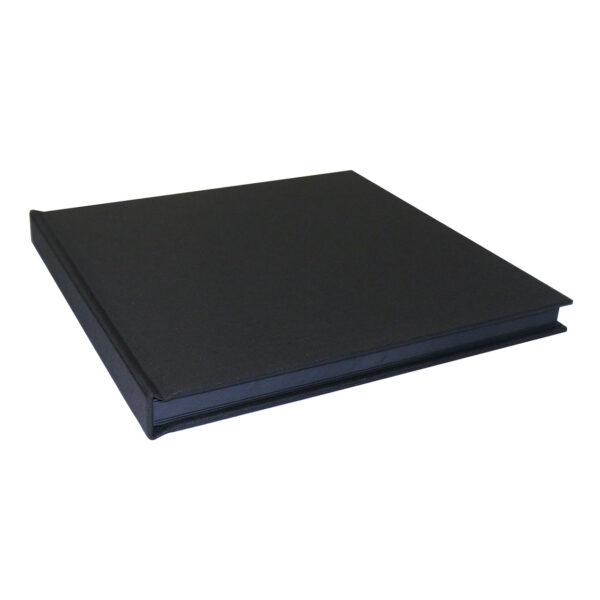 AP TexBook Álbum de Pegar 29x29 cm Tela Negra con 20 páginas negras