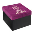 AP Caja Regalo 11x11x10 cm Modelo Keep Calm & Abrakadabra