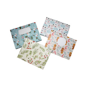 AP Caja Regalo automontable 10x15  Christmas Pack 12 u