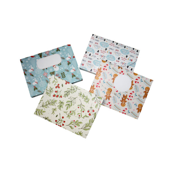 AP Caja Regalo automontable 10x15  Christmas Pack 12 u