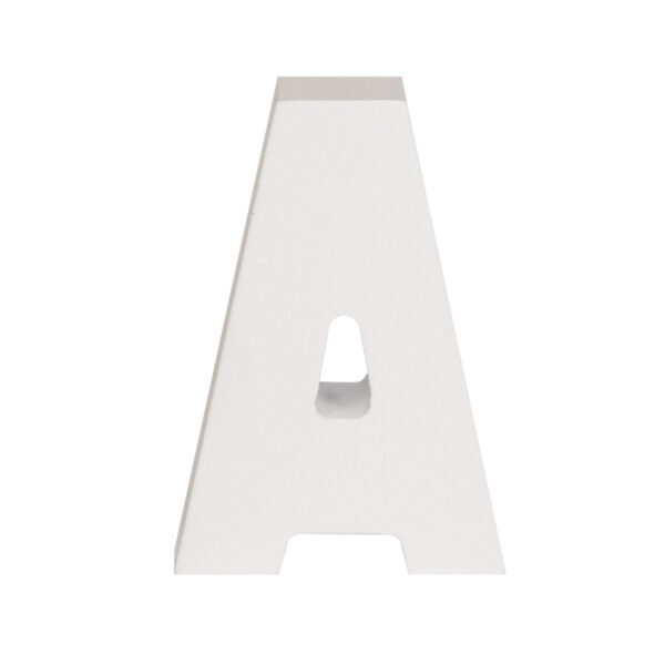 AP Letra Decorativa MDF - Letra A   7x10  Blanca
