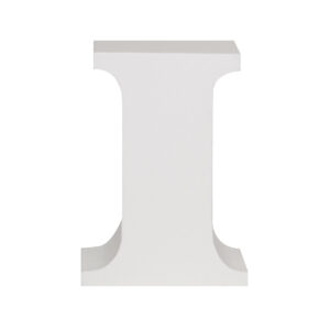 AP Letra Decorativa MDF - Letra I  15x18  Blanca