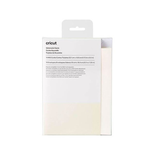Cricut Watercolor Cards White R40