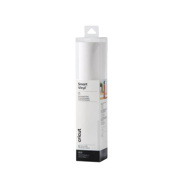 Cricut Vinilo Adhesivo Permanente Smart Blanco 33x366 cm