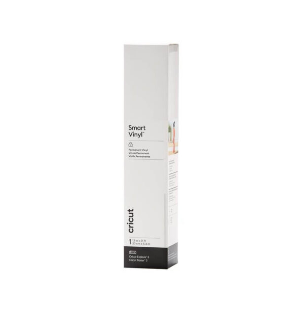 Cricut Vinilo Adhesivo Permanente Smart Blanco 33x640 cm