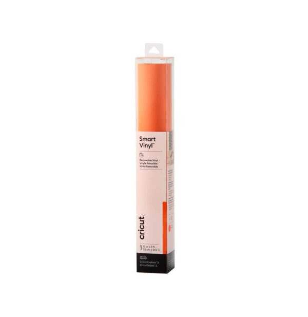 Cricut Vinilo Adhesivo Removible Smart Orange 33x91 cm