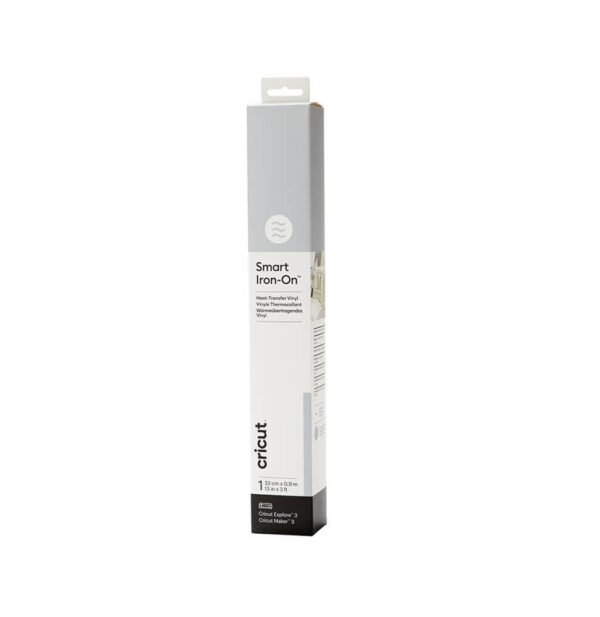 Cricut Vinilo Textil Smart Iron-On Silver 33x91 cm