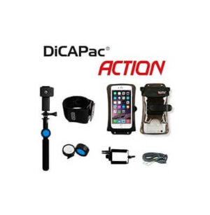 Dicapac Kit acción Monopié Selfie acuático + Brazalete + Funda acuática 5