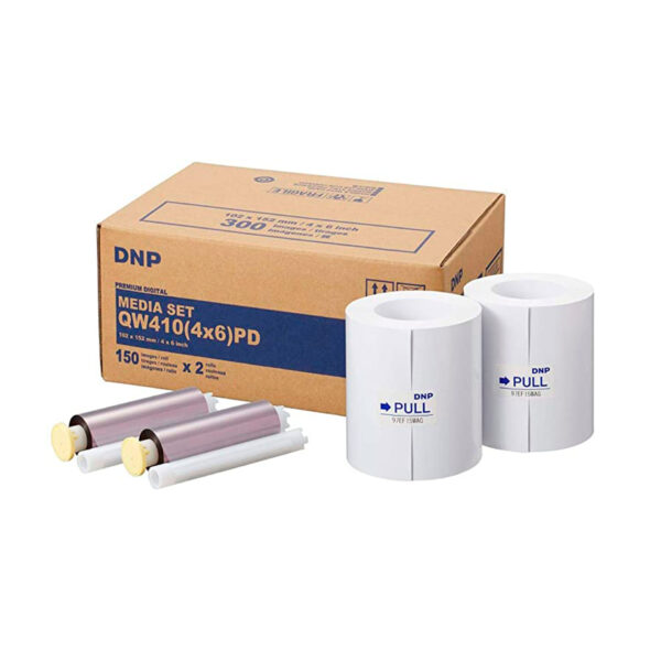 DNP Papel Térmico 10x15 QW410 PD Premium