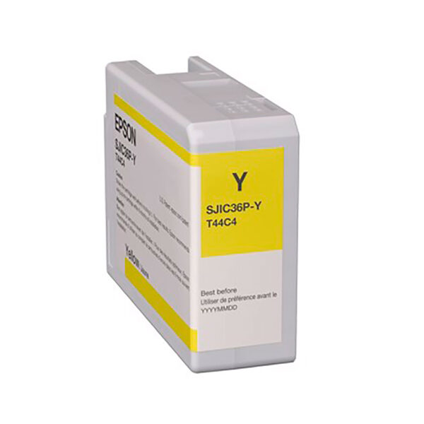 Epson ColorWorks Cartucho Tinta  SJIC36P(Y) Amarillo