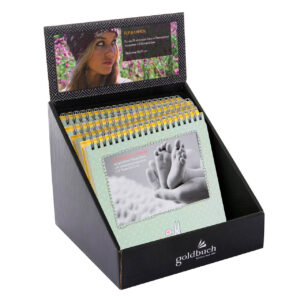 Goldbuch Display flip frame Cuteness 18x16 cm con 6 x 12 hojas varios diseños 10x15