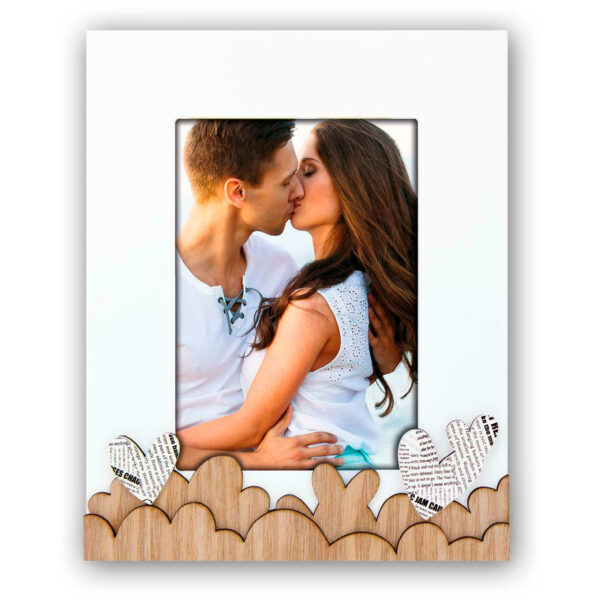 Goldbuch Romina Vertical Marco Fotos Madera  13x18 cm Blanco