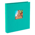 Goldbuch Bella Vista Álbum de Pegar 30x31 cm 60 hojas negras Turquesa