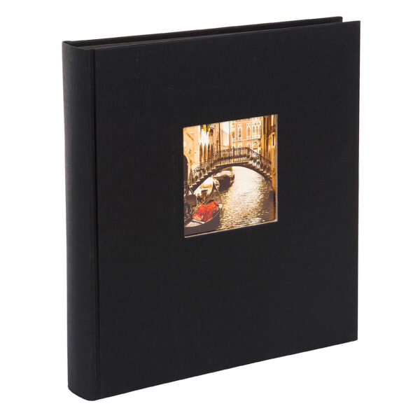 Goldbuch Bella Vista Álbum de Pegar 30x31 cm 60 hojas negras Negro