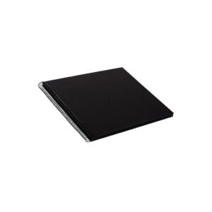 Goldbuch Bella Vista Álbum de Pegar 35x30 cm Espiral 40 hojas negras Negro