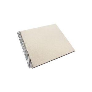 Goldbuch Bella Vista Álbum de Pegar 35x30 cm Espiral 40 hojas negras Gris