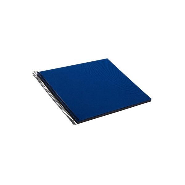 Goldbuch Bella Vista Álbum de Pegar 35x30 cm Espiral 40 hojas negras Azul
