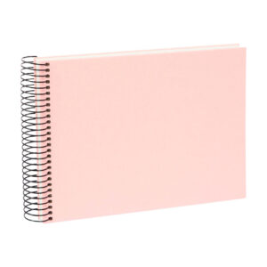 Goldbuch Bella Vista Álbum de Pegar 24x17 cm Espiral 40 hojas blancas Rosa