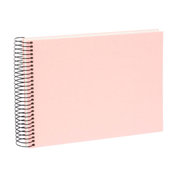 Goldbuch Bella Vista Álbum de Pegar 24x17 cm Espiral 40 hojas blancas Rosa