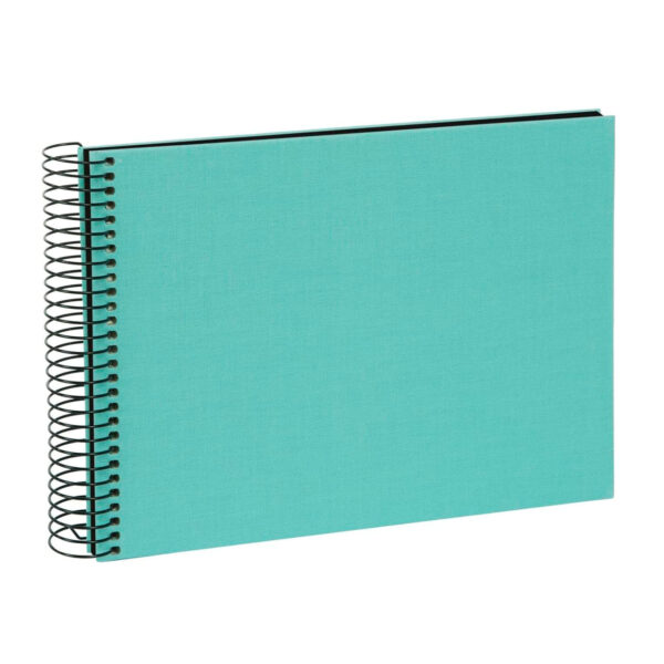 Goldbuch Bella Vista Álbum de Pegar 24x17 cm Espiral 40 hojas negras Aqua