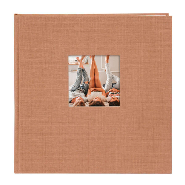 Goldbuch Bella Vista Álbum de Pegar 25x25 cm 60 hojas blancas Avellana