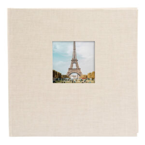 Goldbuch Bella Vista Álbum de Pegar 25x25 cm 60 hojas blancas Arena