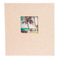 Goldbuch Bella Vista Álbum de Pegar 30x31 cm 60 hojas negras Arena