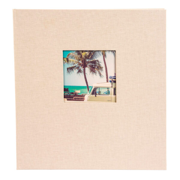 Goldbuch Bella Vista Álbum de Pegar 30x31 cm 60 hojas negras Arena