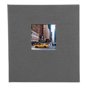 Goldbuch Bella Vista Álbum de Pegar 30x31 cm 60 hojas blancas Gris