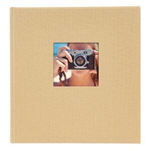 Goldbuch Bella Vista Álbum de Pegar 30x31 cm 60 hojas blancas Crema