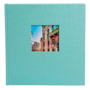 Goldbuch Bella Vista Álbum de Pegar 30x31 cm 60 hojas blancas Aqua