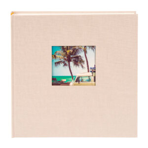 Goldbuch Bella Vista Álbum de Pegar 30x31 cm 60 hojas blancas Arena