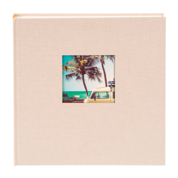 Goldbuch Bella Vista Álbum de Pegar 30x31 cm 60 hojas blancas Arena