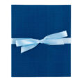 Goldbuch Leporello Linum Álbum de Pegar 16x19 cm cartulina negra Azul