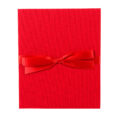 Goldbuch Leporello Linum Álbum de Pegar 16x19 cm cartulina negra Rojo