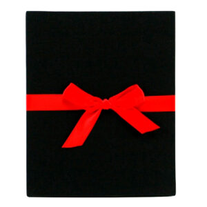 Goldbuch Leporello Linum Álbum de Pegar 16x19 cm cartulina negra Negro