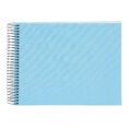 Goldbuch Bella Vista Álbum de Pegar 24x17 cm Espiral 40 hojas blancas Azul Cielo