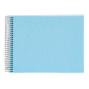 Goldbuch Bella Vista Álbum de Pegar 24x17 cm Espiral 40 hojas blancas Azul Cielo
