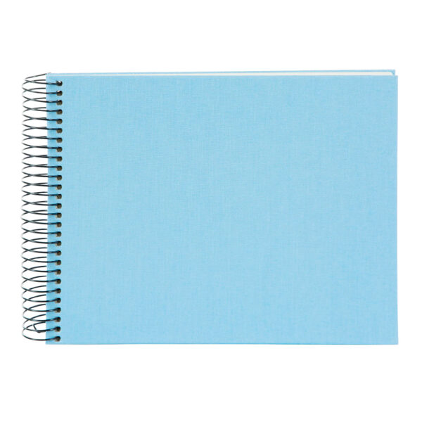 Goldbuch Bella Vista Álbum de Pegar 24x17 cm Espiral 40 hojas blancas Azul Cielo